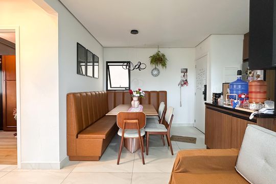 Sala de apartamento à venda com 2 quartos, 58m² em Vila Dusi, São Bernardo do Campo