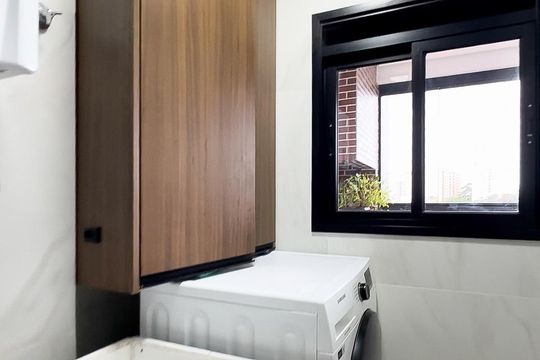 Área de Serviço de apartamento à venda com 2 quartos, 58m² em Vila Dusi, São Bernardo do Campo