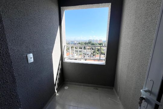 Varanda  de apartamento à venda com 2 quartos, 29m² em Jardim Imperador (zona Leste), São Paulo