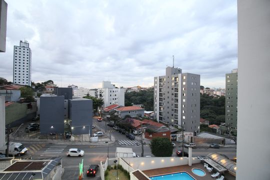 Vista da Varanda de apartamento à venda com 2 quartos, 51m² em Jardim Monte Alegre, Taboão da Serra