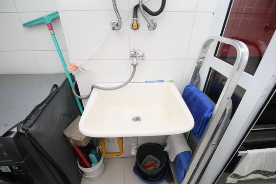 Área de Serviço de apartamento à venda com 2 quartos, 51m² em Jardim Monte Alegre, Taboão da Serra