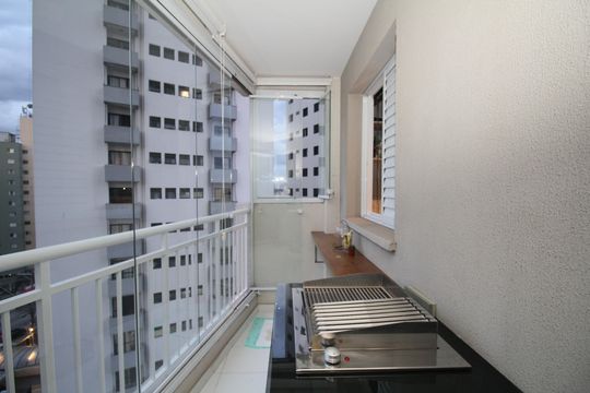 Varanda de apartamento à venda com 2 quartos, 51m² em Jardim Monte Alegre, Taboão da Serra