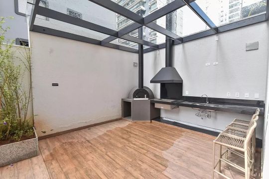 Área comum de apartamento para alugar com 1 quarto, 40m² em Vila Dom Pedro I, São Paulo