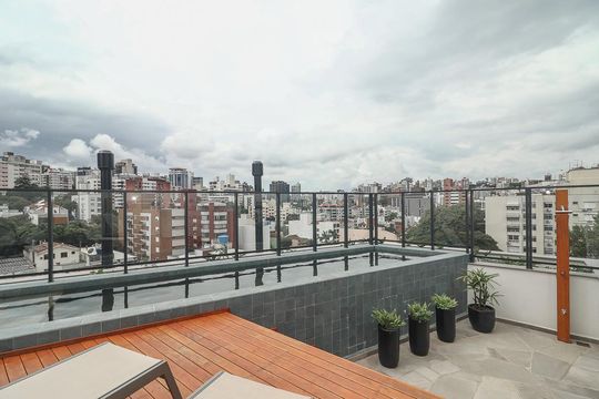 Área comum - Piscina de apartamento à venda com 0 quarto, 91m² em Rio Branco, Porto Alegre