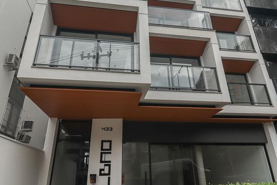 Fachada de apartamento à venda com 0 quarto, 31m² em Rio Branco, Porto Alegre