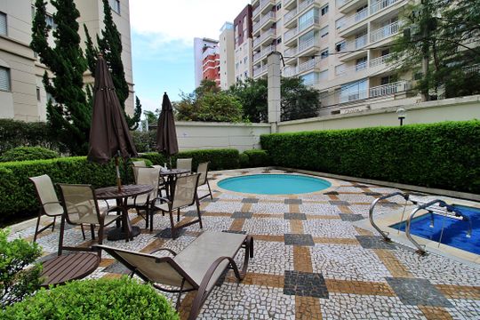 Área comum - Piscina de apartamento à venda com 2 quartos, 47m² em Vila Andrade, São Paulo