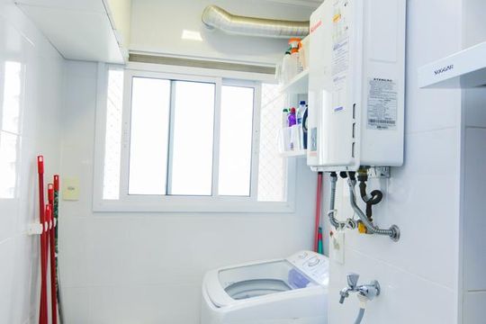 Área de Serviço de apartamento para alugar com 3 quartos, 87m² em Jardim Flor da Montanha, Guarulhos