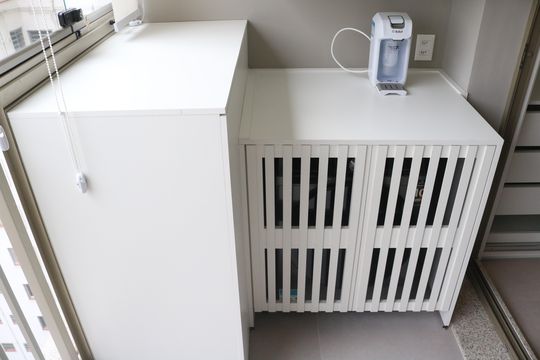 Varanda do Studio de kitnet/studio para alugar com 1 quarto, 30m² em Perdizes, São Paulo