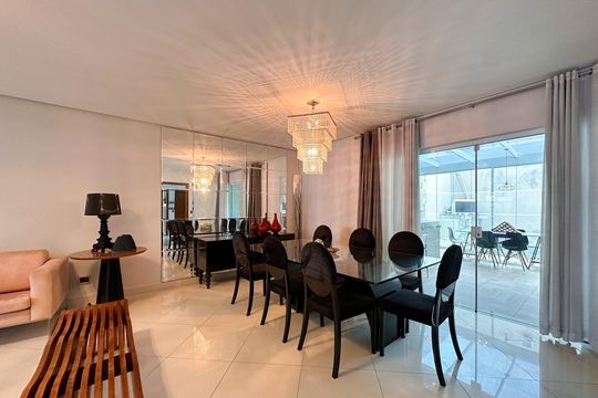 Sala de Jantar de casa para alugar com 4 quartos, 325m² em Parque dos Passaros, São Bernardo do Campo