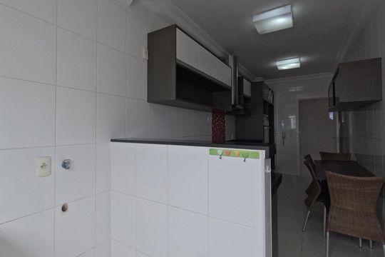 Área de Serviço de apartamento para alugar com 3 quartos, 114m² em Ponta da Praia, Santos