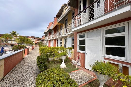 Fachada do Imóvel de casa de condomínio à venda com 3 quartos, 220m² em Recreio dos Bandeirantes, Rio de Janeiro