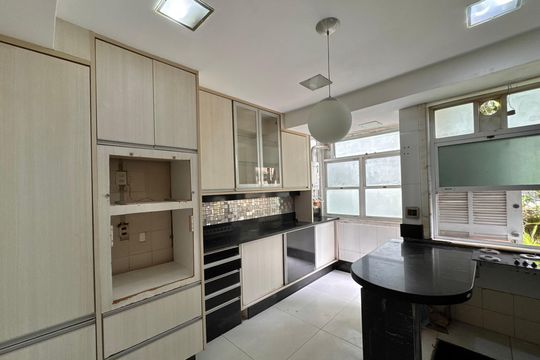 Cozinha  de casa de condomínio à venda com 3 quartos, 220m² em Recreio dos Bandeirantes, Rio de Janeiro
