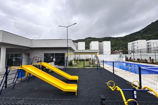 Área comum de apartamento à venda com 2 quartos, 45m² em Vargem Grande, Rio de Janeiro