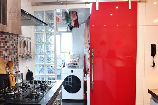Cozinha e Área de Serviço de apartamento à venda com 2 quartos, 68m² em Centro, São Bernardo do Campo