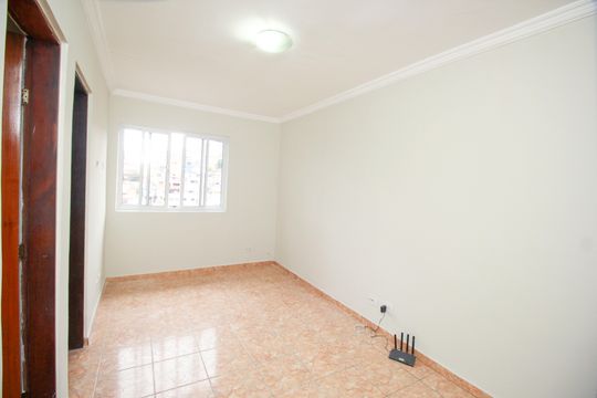 Sala de apartamento à venda com 2 quartos, 57m² em Jardim Santo André Cdhu, Santo André