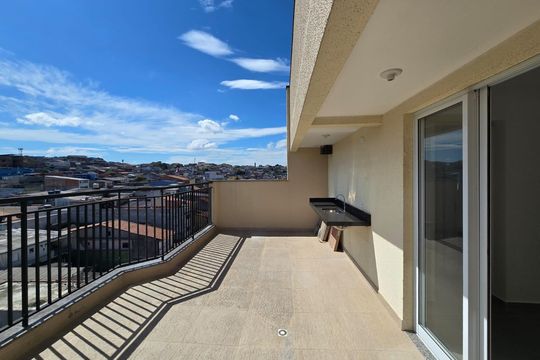 Varanda gourmet Sala 02 e Area de Serviço de apartamento para alugar com 3 quartos, 110m² em Parque Jurema, Guarulhos