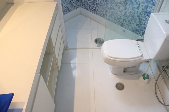 Banheiro da Suíte 3 de apartamento para alugar com 3 quartos, 230m² em Perdizes, São Paulo