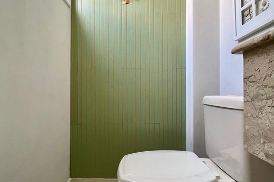 Lavabo de casa de condomínio à venda com 3 quartos, 95m² em Jardim Bom Retiro, Campinas