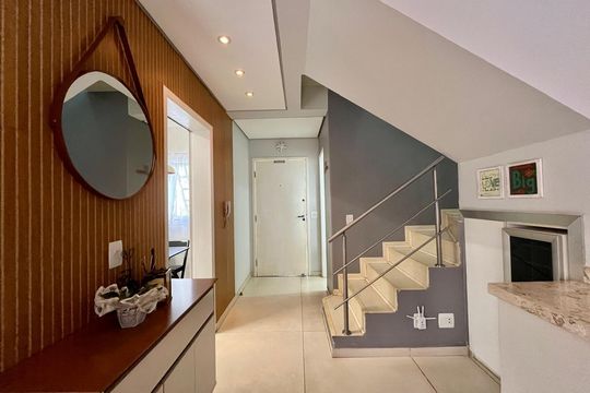 Sala de casa de condomínio à venda com 3 quartos, 95m² em Jardim Bom Retiro, Campinas