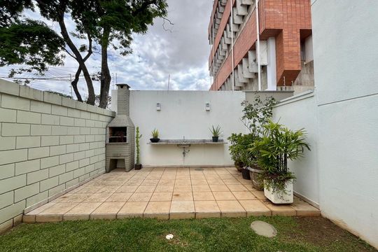 Área comum - Churrasqueira de casa de condomínio à venda com 3 quartos, 95m² em Jardim Bom Retiro, Campinas