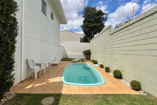 Área comum - Piscina de casa de condomínio à venda com 3 quartos, 95m² em Jardim Bom Retiro, Campinas