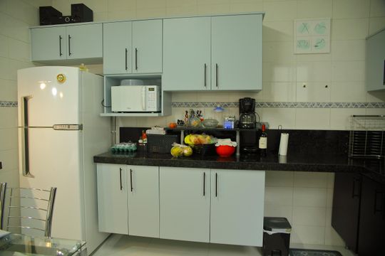 Cozinha  de apartamento à venda com 2 quartos, 63m² em Baeta Neves, São Bernardo do Campo