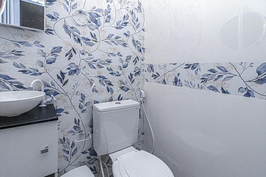 banheiro_2 de kitnet/studio para alugar com 1 quarto, 20m² em Aclimação, São Paulo