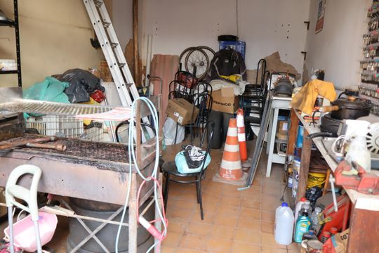 Garagem de casa à venda com 2 quartos, 234m² em Chácara Mafalda, São Paulo