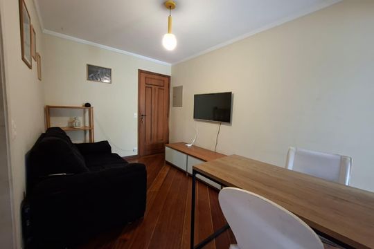 Sala de apartamento à venda com 1 quarto, 40m² em Campos Elíseos, São Paulo