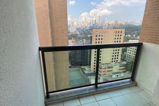 Varanda de apartamento para alugar com 1 quarto, 44m² em Pinheiros, São Paulo