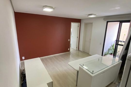 Sala de apartamento para alugar com 1 quarto, 44m² em Pinheiros, São Paulo