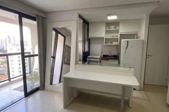 Sala de apartamento para alugar com 1 quarto, 44m² em Pinheiros, São Paulo