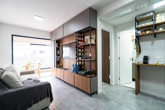 Apartamento à venda com 1 quarto, 43m² em Consolação, São Paulo