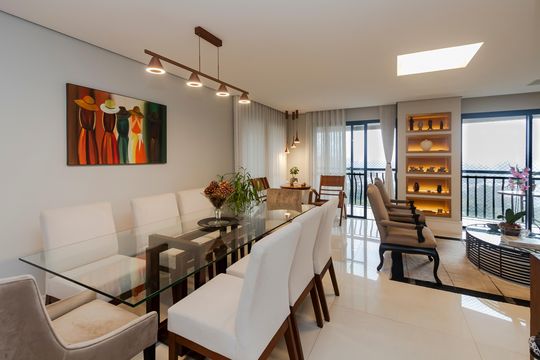 Sala de apartamento à venda com 3 quartos, 150m² em Santo Amaro, São Paulo