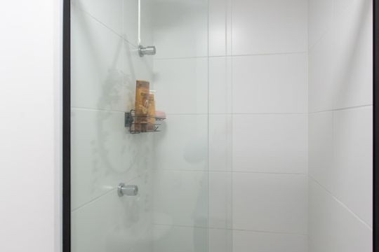 Banheiro de apartamento para alugar com 2 quartos, 32m² em Vila Nova Curuca, São Paulo