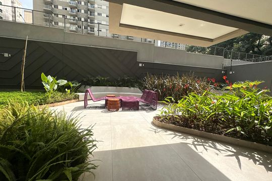 Área comum de apartamento à venda com 1 quarto, 54m² em Alphaville Industrial, Barueri
