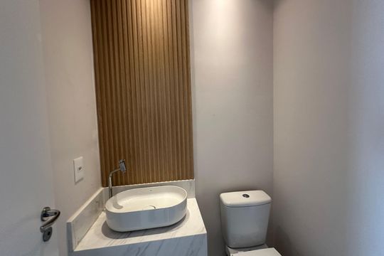Lavabo de apartamento à venda com 1 quarto, 54m² em Alphaville Industrial, Barueri