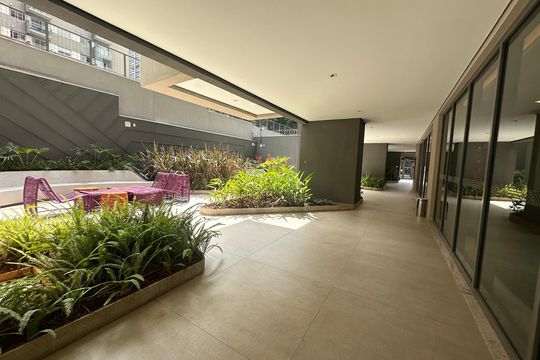 Área comum de apartamento à venda com 1 quarto, 54m² em Alphaville Industrial, Barueri