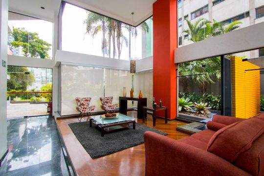 Área comum de apartamento para alugar com 3 quartos, 180m² em Vila Valparaíso, Santo André
