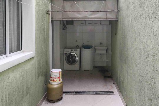 Quintal de casa de condomínio à venda com 2 quartos, 84m² em Vila Bancaria, São Paulo