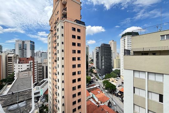 Vista de apartamento para alugar com 2 quartos, 81m² em Itaim Bibi, São Paulo