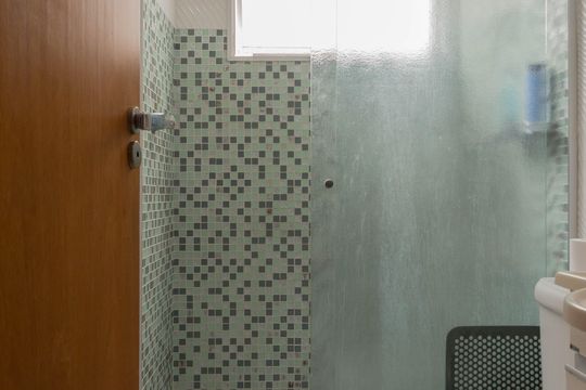 Banheiro de apartamento para alugar com 2 quartos, 101m² em Vila Florida, São Bernardo do Campo