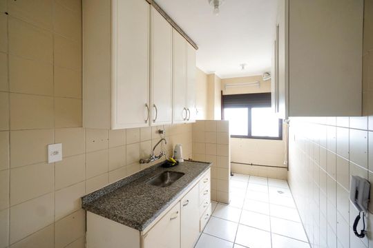 Cozinha de apartamento para alugar com 2 quartos, 55m² em Tatuapé, São Paulo
