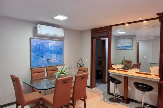 Sala de apartamento à venda com 4 quartos, 186m² em Recreio dos Bandeirantes, Rio de Janeiro