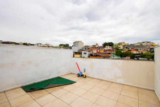 Área externa de apartamento à venda com 2 quartos, 80m² em Jardim do Estádio, Santo André