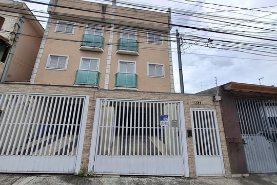 Fachada de apartamento à venda com 2 quartos, 80m² em Jardim do Estádio, Santo André