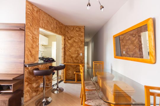 Sala de apartamento para alugar com 2 quartos, 62m² em Umuarama, Osasco