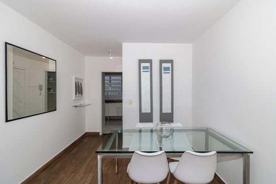 Sala de Jantar de apartamento para alugar com 2 quartos, 70m² em Indianópolis, São Paulo