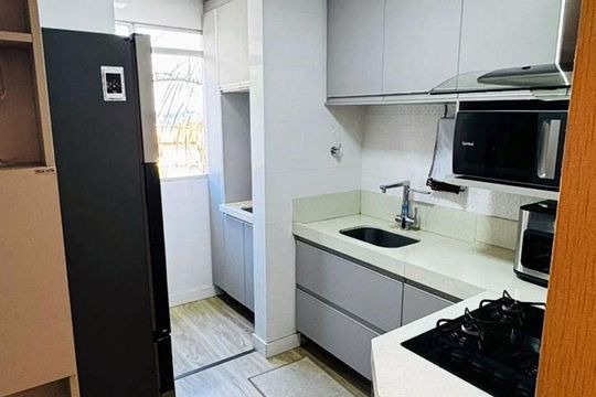 Apartamento à venda com 2 quartos, 48m² em Tres Barras, Contagem