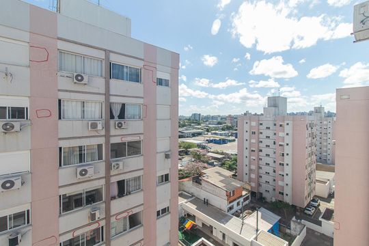 Vista do Quarto 2 de apartamento à venda com 2 quartos, 50m² em São José, Porto Alegre